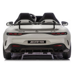 Elektrické autíčko Mercedes GT63 AMG - LCD, svetlosivé